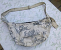 Sac demi-lune sans passepoil - version grand