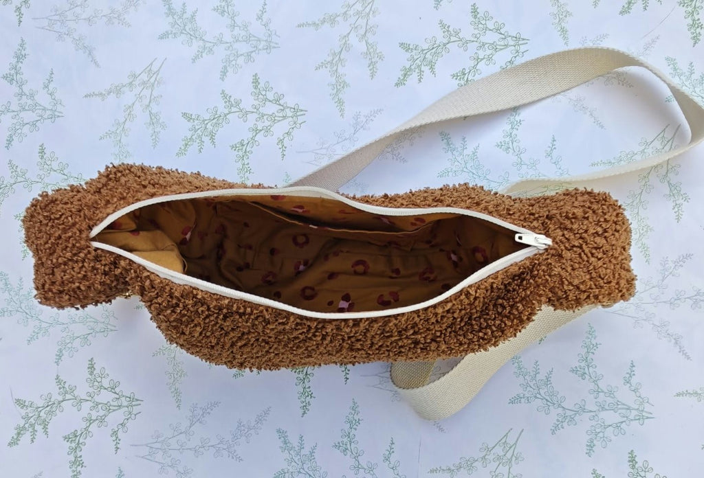 Sac demi-lune sans passepoil - version petit