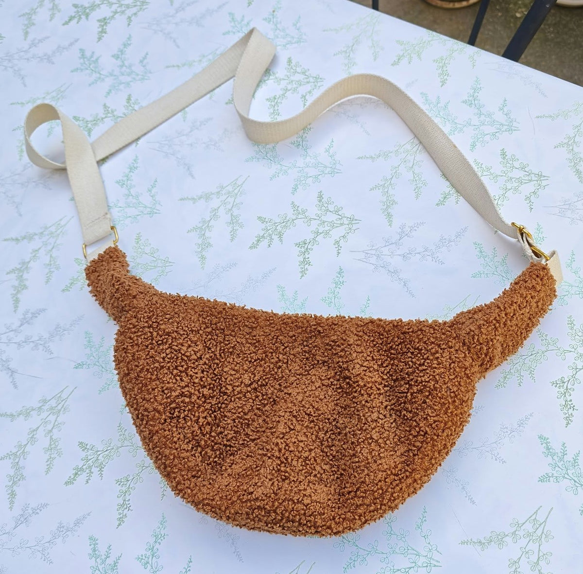 Sac demi-lune sans passepoil - version petit